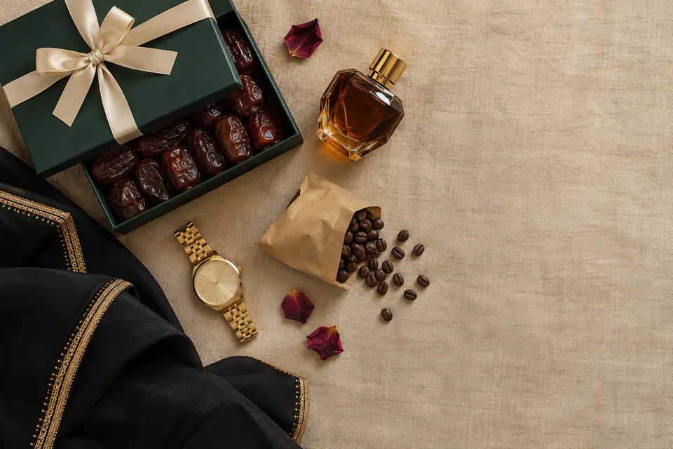 gift flatlay