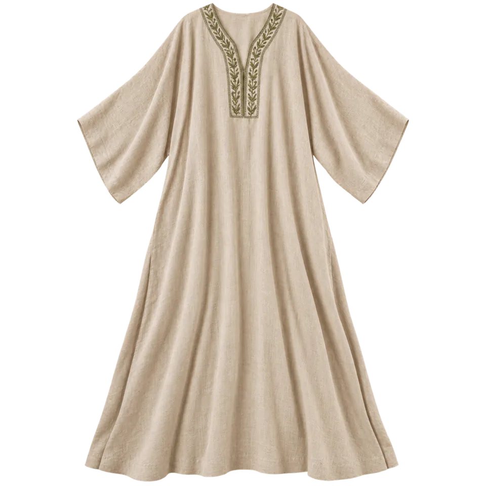 linen kaftan